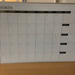 Planning/calendar board